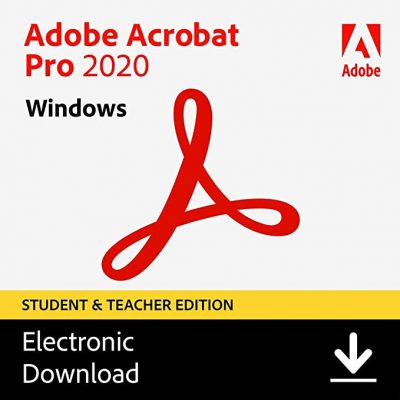 Adobe Acrobat Pro 2020 Student & Teacher